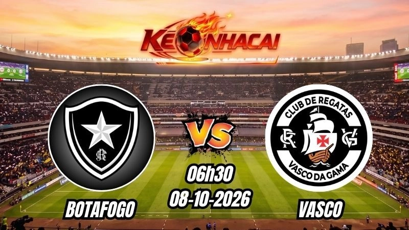 Soi kèo nhà cái Botafogo vs Vasco 06h30 - 08/10/2026