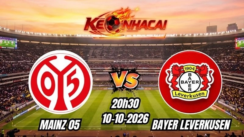 Soi kèo nhà cái Mainz 05 vs Bayer Leverkusen 20h30 - 10/10/2026
